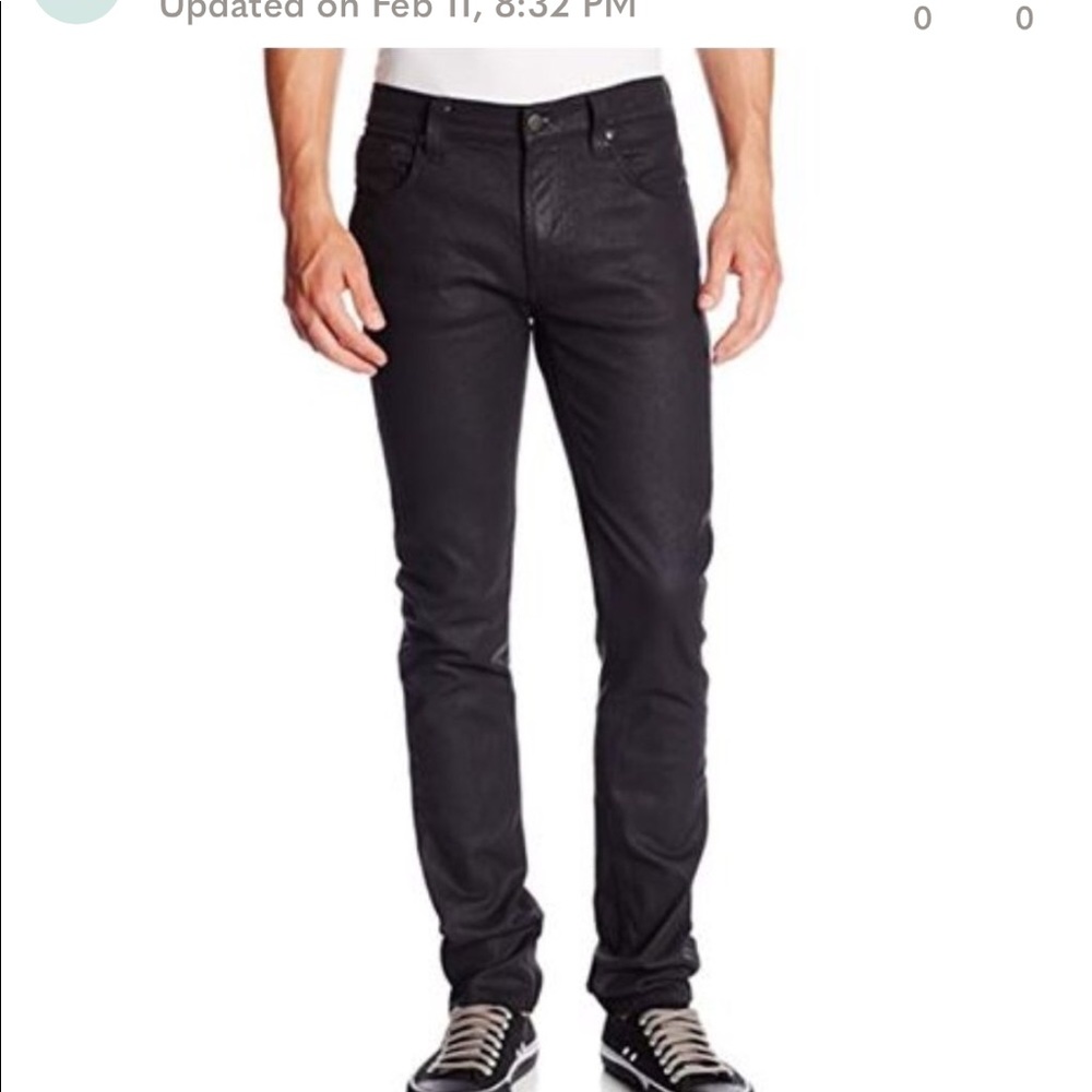Thin Finn Back to Black Nudie Jeans